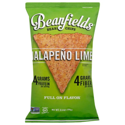 Beanfields Chip Bean Jalapeno Lime - 5.5 OZ - Image 1
