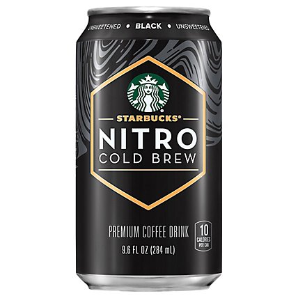 Starbucks Nitro Cold Brew Unsweet - 9.6 FZ - Image 2