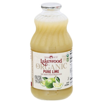 Lakewood Juice Pure Lime Org - 32 FZ - Image 3