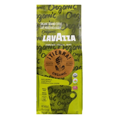 Lavazza Organic Tierra Ground Coffee - 11.99 OZ