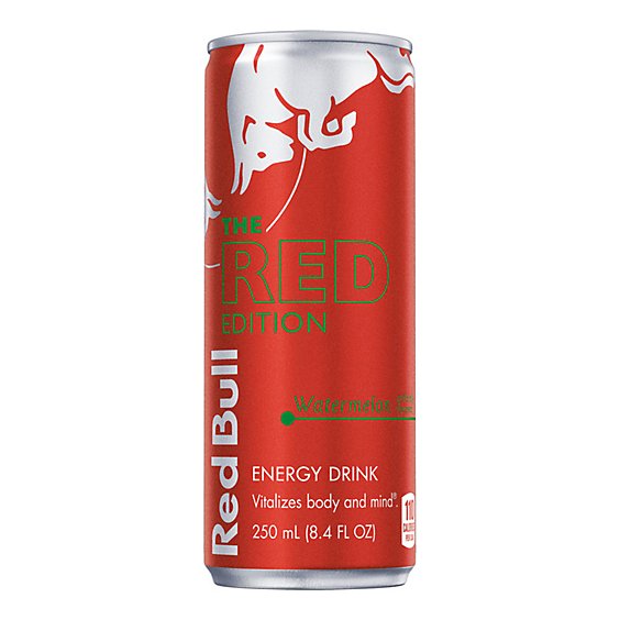 Red Bull Watermelon Energy Drink - 8.4 Fl. Oz. - vons Red Bull Watermelon Energy Drink - 8.4 Fl. Oz. - vons