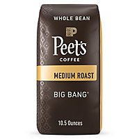 Peet's Coffee Big Bang Medium Roast Whole Bean Coffee Bag - 10.5 Oz - Image 1