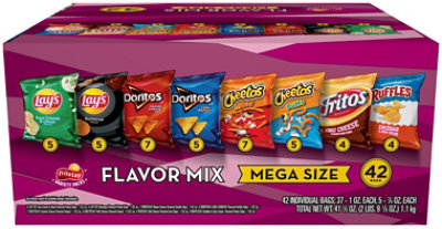 Frito Lay Snacks Flavor Mix Cube - 42 Count - Image 2
