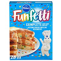 Pillsbury Funfetti Buttermilk With Candy Bits Pancake/waffle Mix Powder - 28 Oz - Image 1