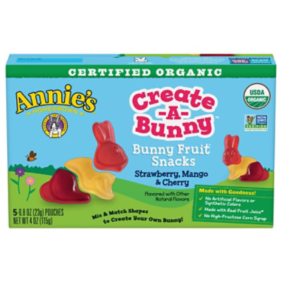 Annies Organic Build A Bunny Fruit Snacks - 4 OZ - Image 3