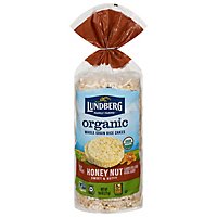 Lundberg Family Farms Honey Nut Organic Rice Cakes - 9.6 OZ - Image 2
