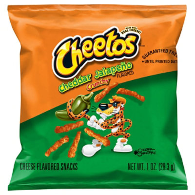 Cheetos Cheese Flavored Snacks Jalapeno & Cheddar - 1 OZ - Image 3