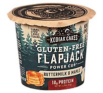 Kodiak Cakes Gluten Free Buttermilk & Maple Flapjack In A Cup - 2.16 OZ