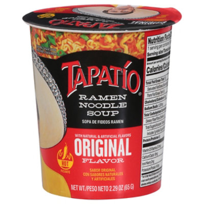 Tapatio Ramen Original Cup - 2.29 OZ - Image 2