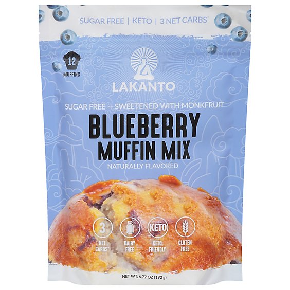 Lakanto Mix Baking Blubrry Muffin - 6.77 OZ