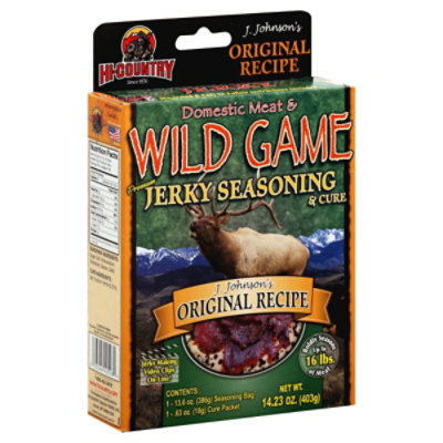 High Country Jerky Seasoning & Cure, J. Johnson's Original Recipe - 14.23 oz