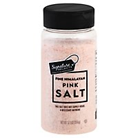 Signature Select Fine Pink Himalayan Salt - 12.5 OZ - Image 1