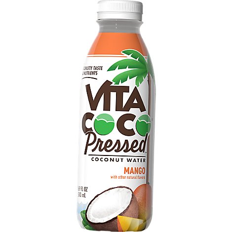 Vita Coco Pressed Coconut Water Mango - 16.9 Fl. Oz.