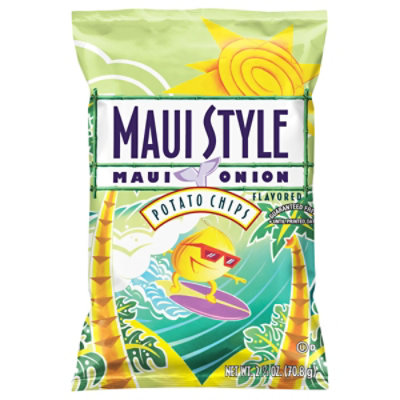 Maui Style Potato Chips Maui Onion Flavored - 2.5 OZ