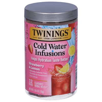 Twining Tea Tea Cold Strwbry Lemon - EA
