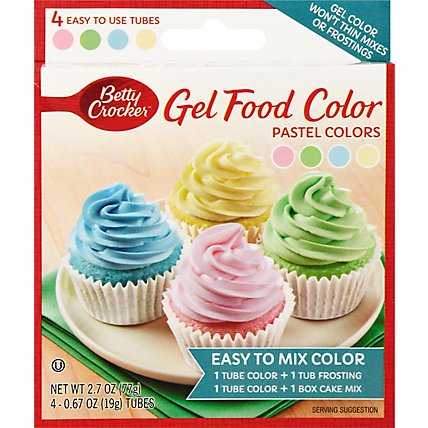 Betty Crocker Pastel Gel Food Coloring - 2.7 Oz - Image 2