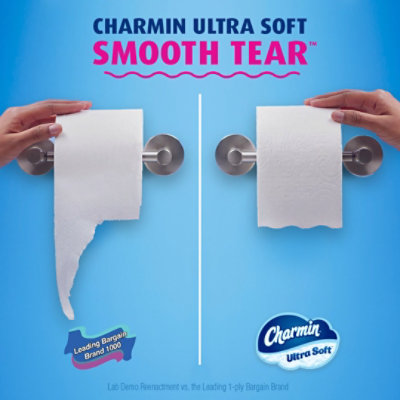 Charmin Ultra Soft Bathroom Tissue Mega Rolls 2 Ply - 6 Roll - Image 7