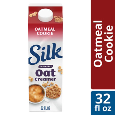 Silk Oatmeal Cookie Oat Milk Coffee Creamer - 32 Fl. Oz. - Image 1