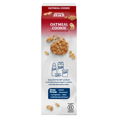 Silk Oatmeal Cookie Oat Milk Coffee Creamer - 32 Fl. Oz. - Image 2