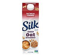 Silk Oatmeal Cookie Oat Milk Coffee Creamer - 32 Fl. Oz.