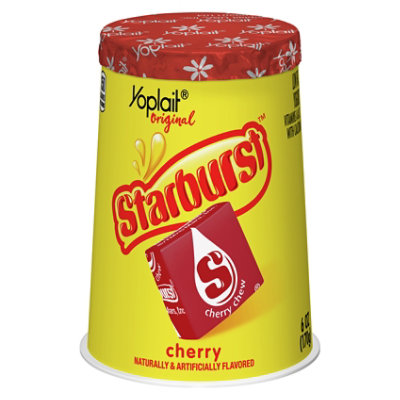 Yoplait Original Low Fat Cherry Starburst Yogurt - 6 OZ - Image 2