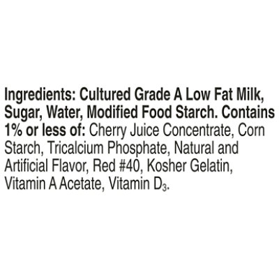 Yoplait Original Low Fat Cherry Starburst Yogurt - 6 OZ - Image 5