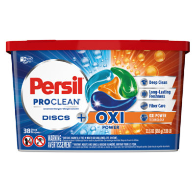  Persil ProClean Laundry Detergent Discs With Oxi - 38 Count 