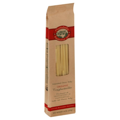 Montebello Pasta Tagliatelle Org - 16 OZ - Image 1