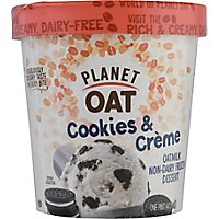 Planet Oat Non-Dairy Cookies & Creme Frozen Dessert - 16 Fl Oz - Image 2