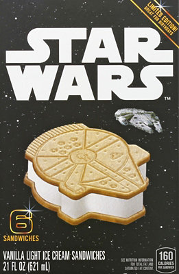 Nestle Star Wars Millennium Falcon Sandwich - 6-3.5 OZ
