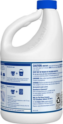 Clorox No Splash Regular Disinfecting Bleach - 77 Fl. Oz. - Image 6