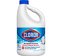 Clorox Regular Splashless Disinfecting Bleach Bottle - 77 Fl. Oz.