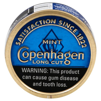 Copenhagen Long Cut Mint - 1.2 OZ - Image 3