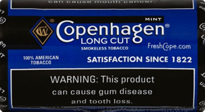 Copenhagen Long Cut Mint - 1.2 OZ - Image 2