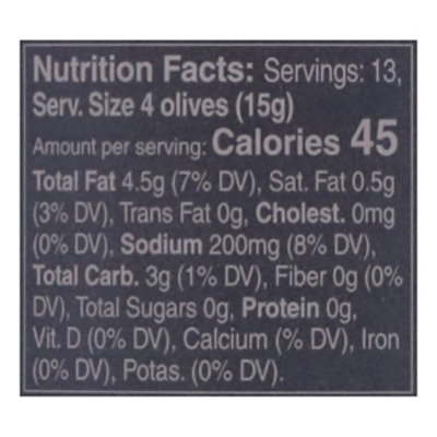 Mina Dry Cured Black Olives - 7OZ - Image 3