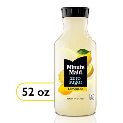 Minute Maid Zero Sugar Lemonade - 52 FZ - Image 2