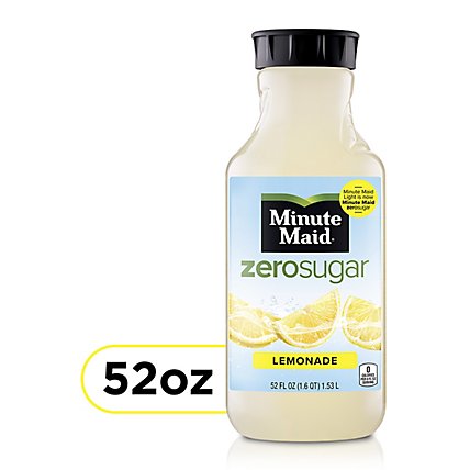 Minute Maid Zero Sugar Lemonade - 52 FZ - Image 1