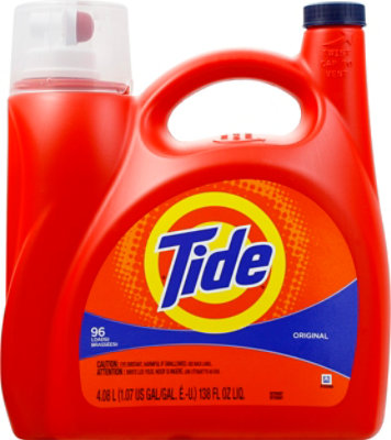Tide Original Liquid Laundry Detergent 96 Loads - 138 Fl. Oz. - Image 2
