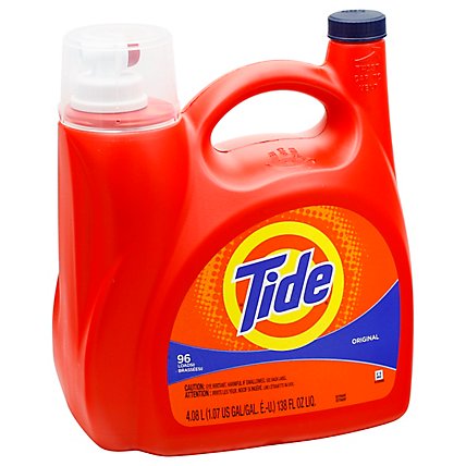 Tide Original Liquid Laundry Detergent 96 Loads - 138 Fl. Oz. - Image 1