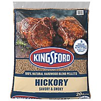 Kingsford Wood Pellets With Hickory - 20 LB