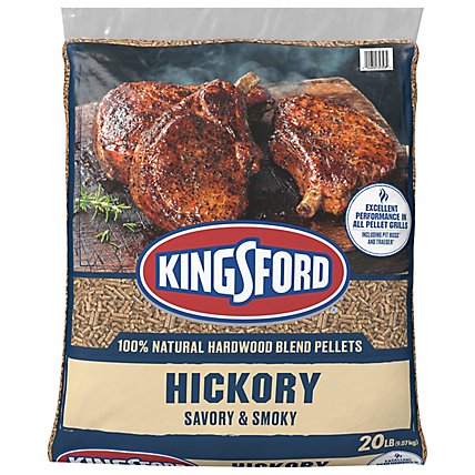 Kingsford Hickory 100% Natural Hardwood Blend Pellets - 20 Lb - Image 2