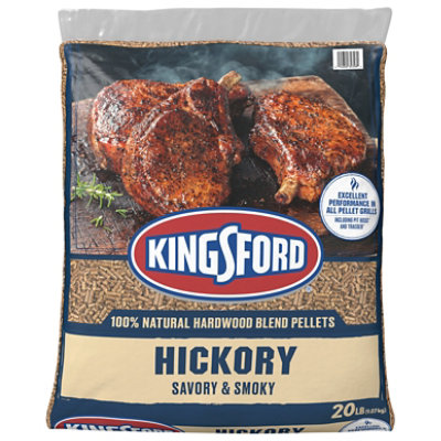 Kingsford Wood Pellets With Hickory - 20 LB