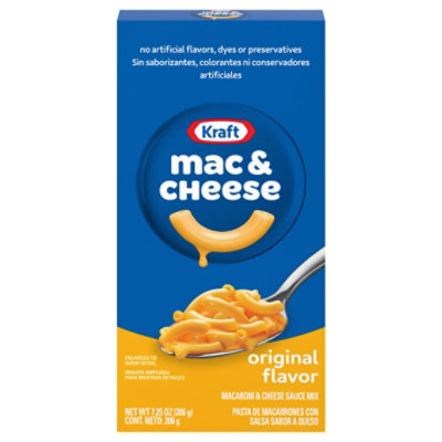 Kraft Original Flavor Macaroni and Cheese Dinner 7.25 Oz - Image 3