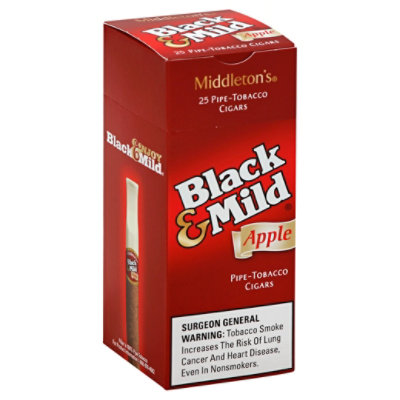 Black & Mild Apple Cigar - Each - Image 1