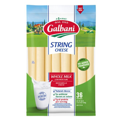 Galbani Whole Milk String Cheese - 36 OZ - Image 2