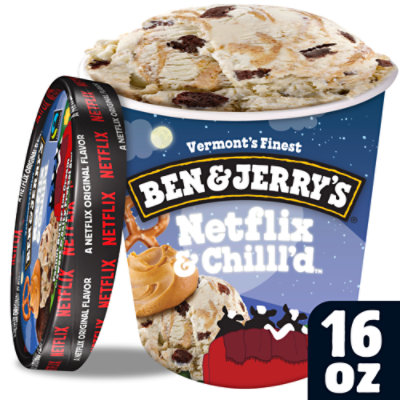 Ben & Jerry's Netflix And Chilll'D Ice Cream - 16 Oz - Albertsons