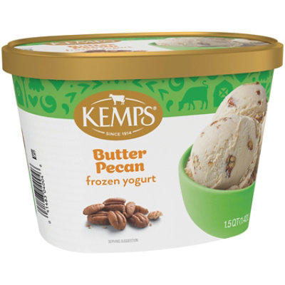 Kemps Butter Pecan Frozen Yogurt - 48 Oz - Image 4