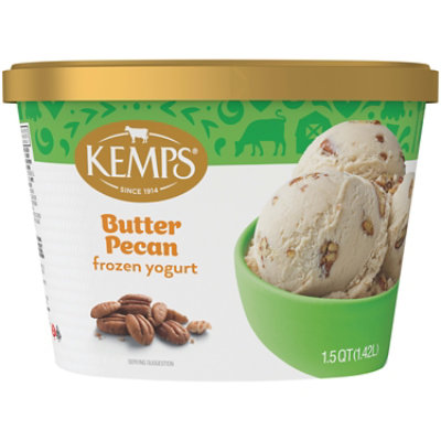 Kemps Butter Pecan Frozen Yogurt - 48 Oz - Image 3