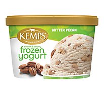 Kemps Frozen Yogurt Butter Pecan - 48 OZ