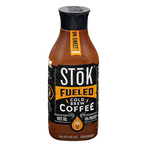 Stok Unsweet Fueled Coffee - 48 FZ
